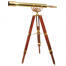 Fine Brass 80/40 interjera teleskops